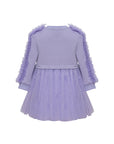 Lilac Poppy Sweatshirt Dress