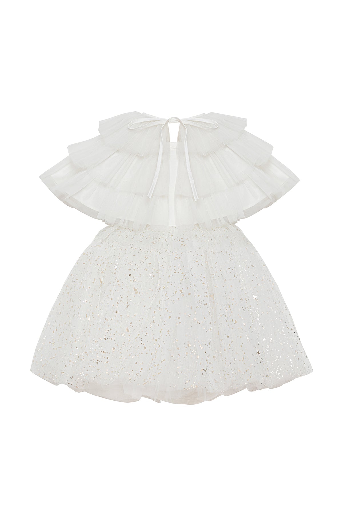 Sparkle White Dress Set