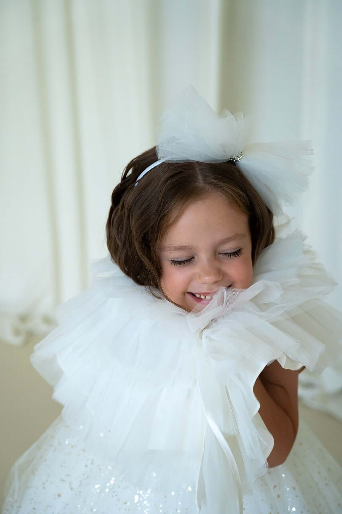 Sparkle White Dress Set