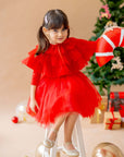 Red Love Dress Set